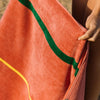 Serviette de plage Alvor Cognac