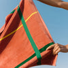 Serviette de plage Alvor Cognac