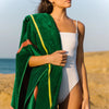Femme Serviette de plage Alvor Vert