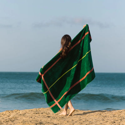 Femme Serviette de plage Alvor Vert - hover image