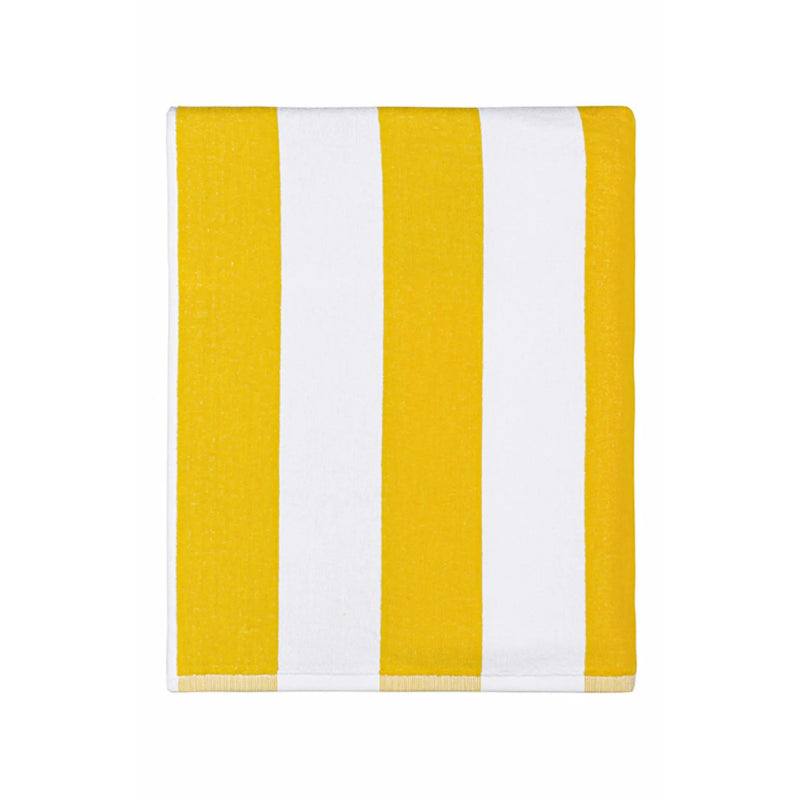 Serviette Rayée Gibalta Jaune