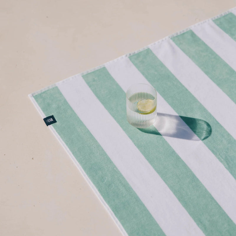 Cocktail Serviette Rayée Gibalta Vert