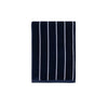 Serviette plage Pena rayure bleu marine
