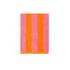 Serviette plage Pena rayure Gris Orange