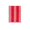 Serviette plage Pena rayure rose
